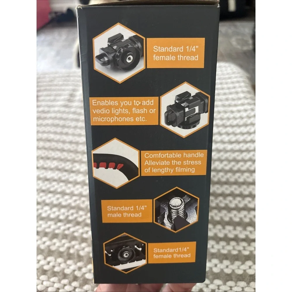 Zeadio Z Grip Handheld Mount‎ for Cameras, Lights, and Microphones